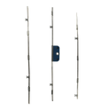 ASEC Retro Fit Espag Rod Inline Offset - Cut To Size - 25mm Backset - 16mm Faceplate