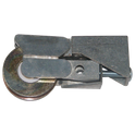 Adjustable Single Wheel Patio Roller - 38mm (18.5mm x 30mm Carriage)