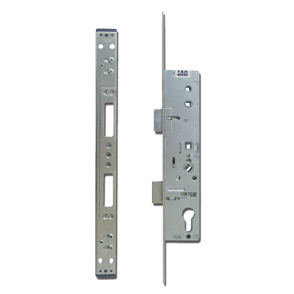 YALE Doormaster Lever Operated Latch & Deadbolt 16mm Twin Spindle Overnight Lock To Suit Lockmaster - 35/92 - 16mm Strip