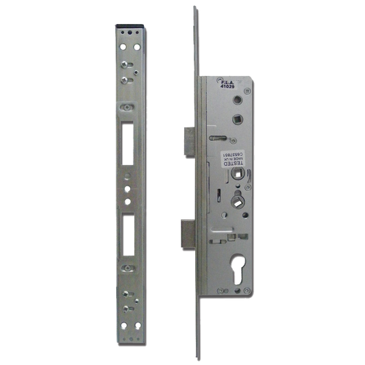 YALE Doormaster Lever Operated Latch & Deadbolt 16mm Twin Spindle Overnight Lock To Suit Lockmaster - 45/92-62 - 16mm Strip