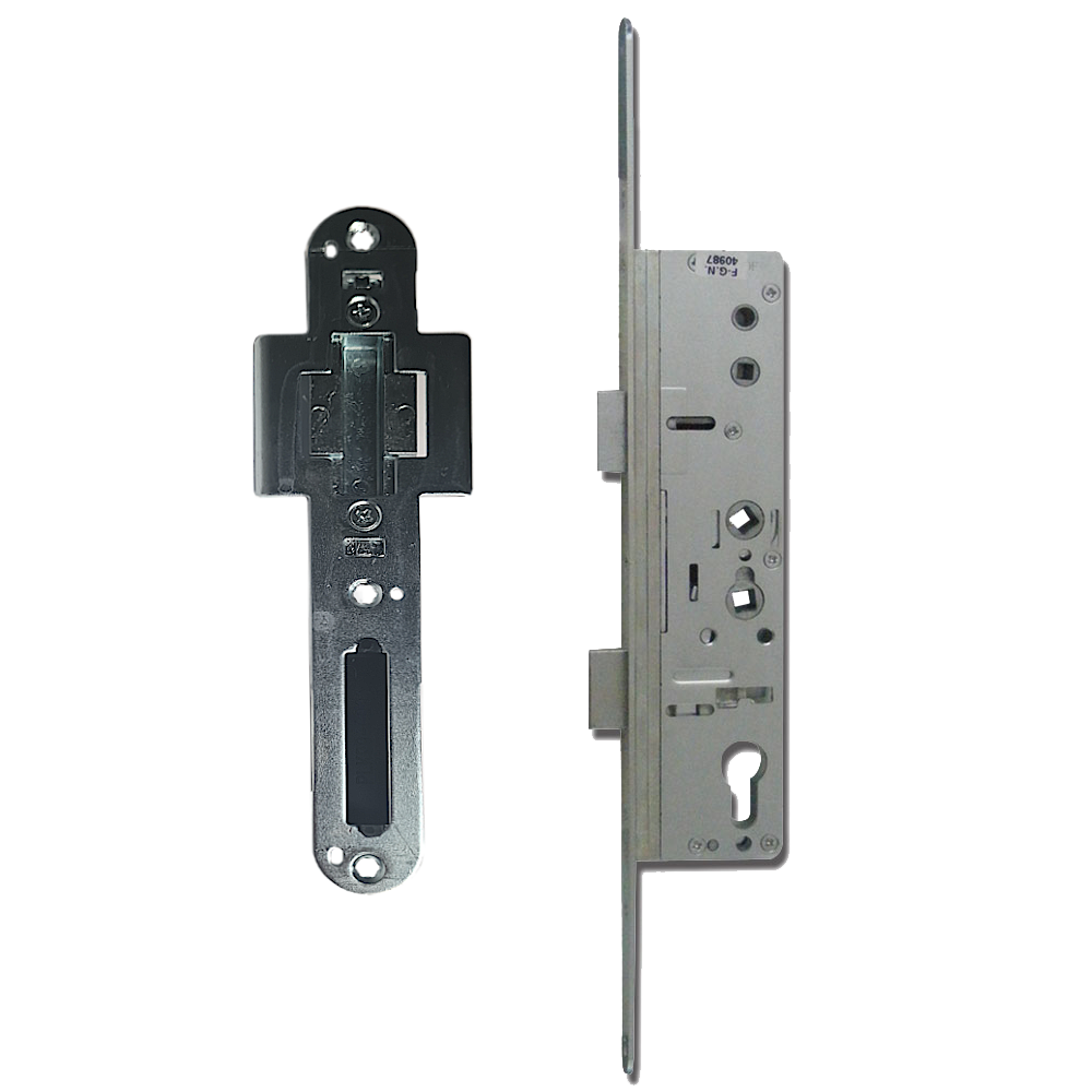 YALE Doormaster Lever Operated Latch & Deadbolt 20mm Twin Spindle Overnight Lock To Suit Lockmaster - 45/92-62 - 20mm Strip