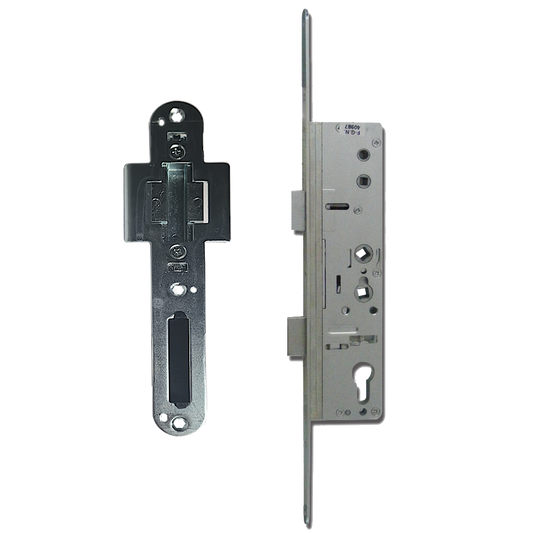 YALE Doormaster Lever Operated Latch & Deadbolt 20mm Twin Spindle Overnight Lock To Suit Lockmaster - 45/92-62 - 20mm Strip