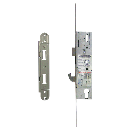 YALE Doormaster Lever Operated Latch & Hookbolt 20mm Split Spindle Overnight Lock - 45/92 - 20mm Strip