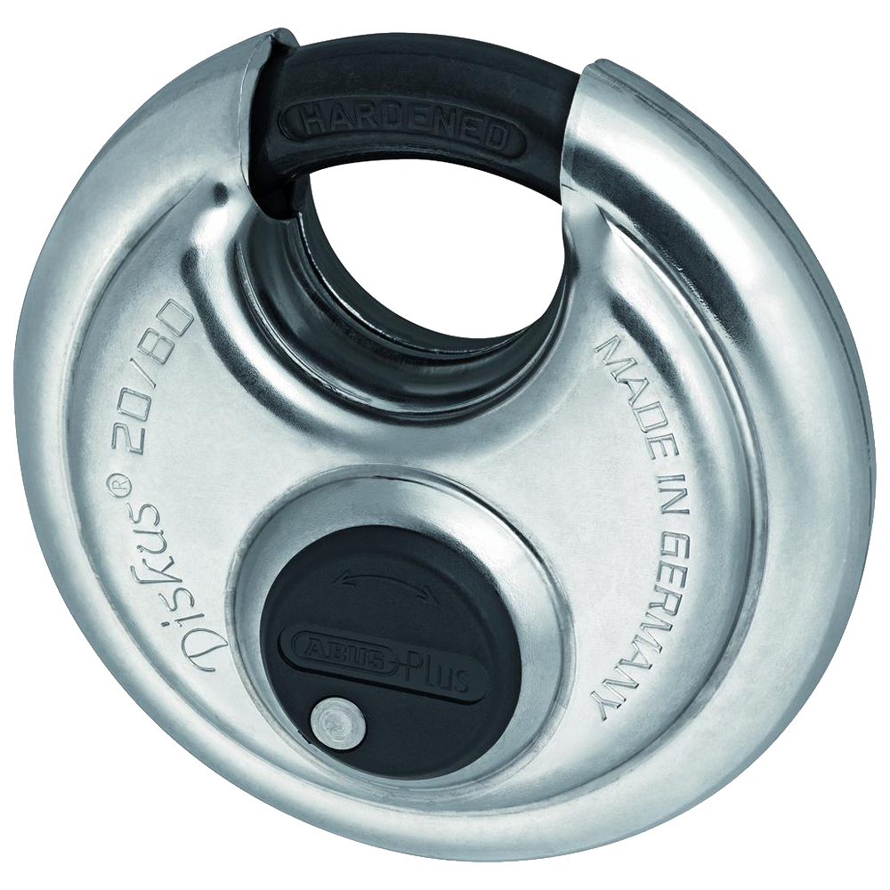 ABUS 20 Series `Plus` Mechanism Diskus Discus Padlock - 81mm 20/80 Boxed