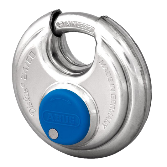 ABUS 24IB Series Stainless Steel Diskus Discus Padlock - 60mm KA (32505) 24IB/60 Boxed