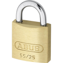 ABUS 55 Series Brass Open Shackle Padlock - 24mm KA (5251) 55/25 Boxed