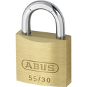 ABUS 55 Series Brass Open Shackle Padlock - 29mm KA (5301) 55/30 Boxed