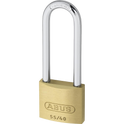 ABUS 55 Series Brass Long Shackle Padlock - 38mm KA (5401) 55/40HB63 Boxed