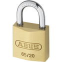 ABUS 65 Series Brass Open Shackle Padlock - 20mm KD 65/20 Visi