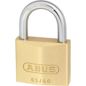 ABUS 65 Series Brass Open Shackle Padlock - 40mm Pack 65/40 Visi