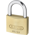 ABUS 65 Series Brass Open Shackle Padlock - 50mm KD 65/50 Visi