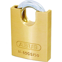 ABUS 65 Series Brass Closed Shackle Padlock - 50mm KD 65CS/50 Visi