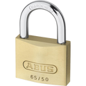 ABUS 65 Series Brass Open Shackle Padlock - 50mm KA (6506) 65/50 Boxed