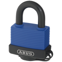 ABUS 70IB Series Aqua Safe Marine Brass Open Stainless Steel Shackle Padlock - 50mm KA (6401) 70IB/50 Boxed