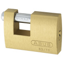 ABUS 82 Series Brass Sliding Shackle Shutter Padlock - 70mm KA (8514) 82/70 Boxed
