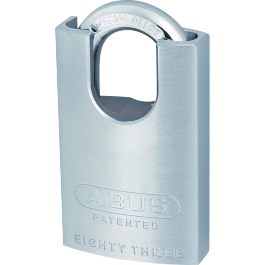 ABUS 83 Series Brass Closed Shackle Padlock - 48mm KD 83CS/50 Visi