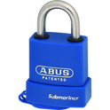 ABUS 83WPIB Series Marine Brass Open Stainless Steel Shackle Padlock - 56.5mm KD 83WPIB/53 Visi
