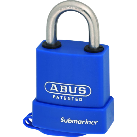 ABUS 83WPIB Series Marine Brass Open Stainless Steel Shackle Padlock - 56.5mm KD 83WPIB/53 Visi