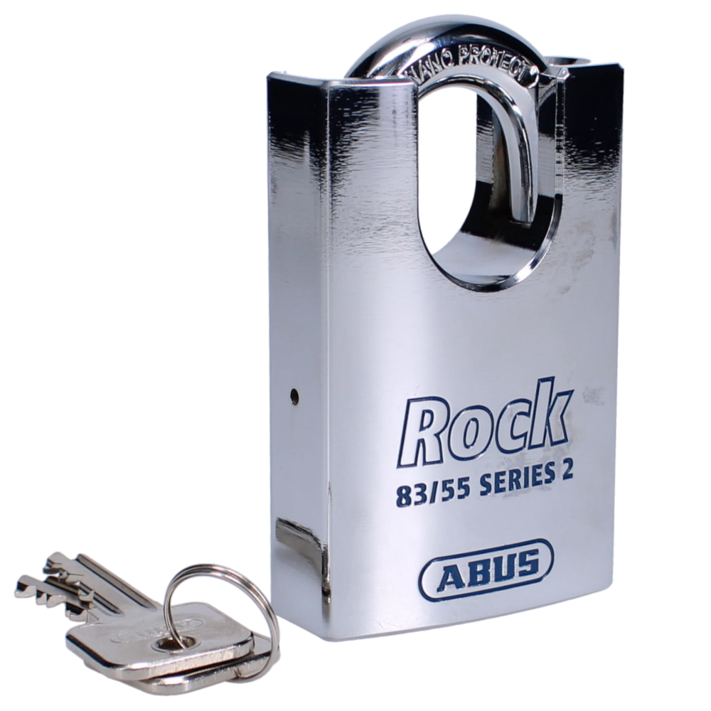ABUS 83 Series Steel Closed Shackle Padlock - 55mm 83CS/55 Visi