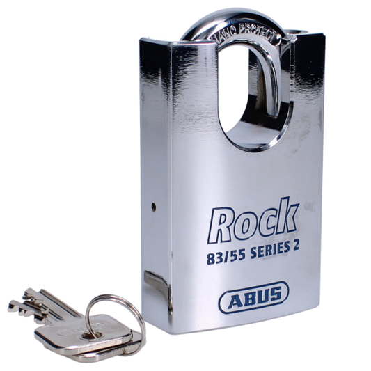 ABUS 83 Series Steel Closed Shackle Padlock - 55mm 83CS/55 Visi