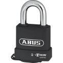 ABUS 83WP Series Weatherproof Steel Open Shackle Padlock - 65mm KD 83WP/63 Visi