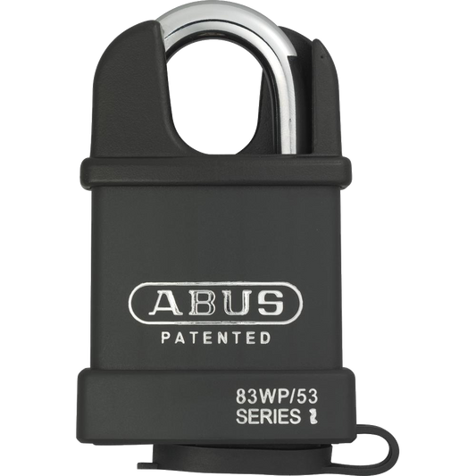 ABUS 83WP Series Weatherproof Steel Closed Shackle Padlock - 56.5mm KD 83WPCS/53 Visi