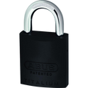 ABUS 83AL Series Colour Coded Aluminium Open Shackle Padlock Without Cylinder - 40mm Black 83AL/40 Boxed
