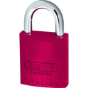 ABUS 83AL Series Colour Coded Aluminium Open Shackle Padlock Without Cylinder - 40mm Red 83AL/40 Boxed