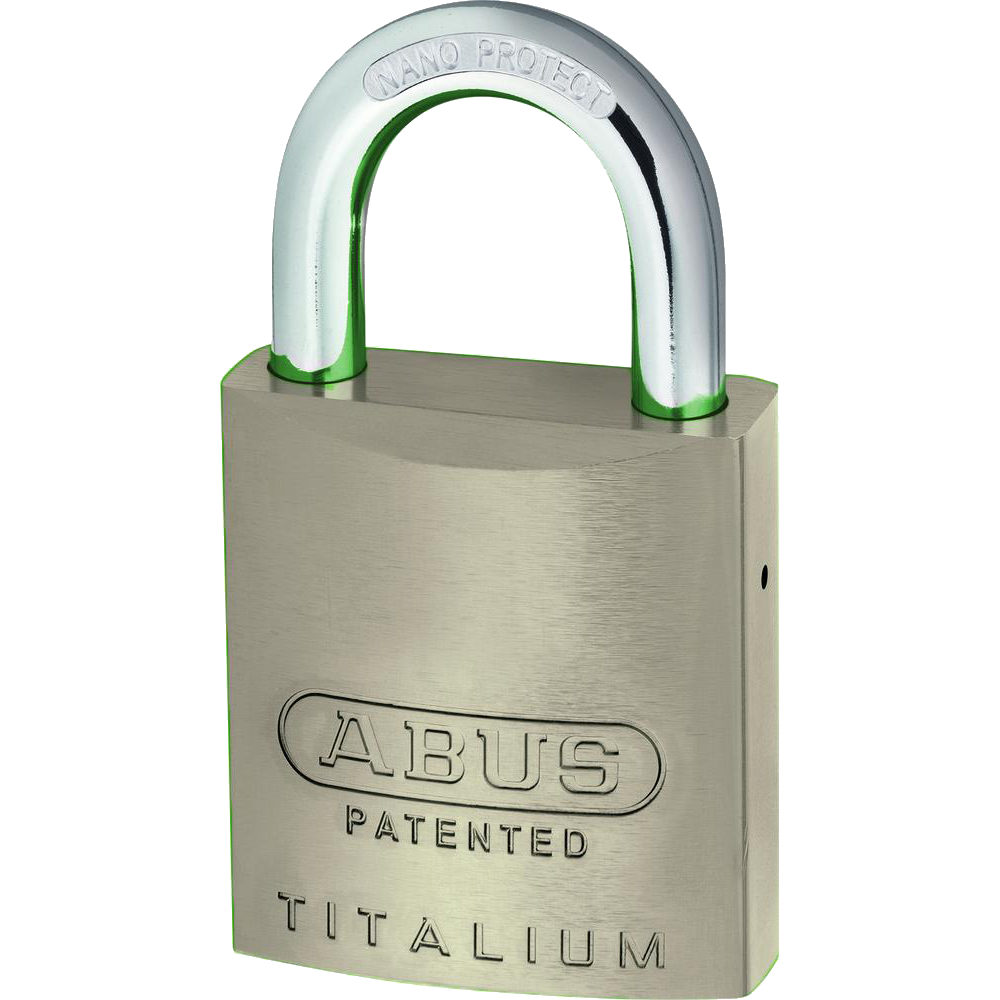 ABUS 83AL Series Colour Coded Aluminium Open Shackle Padlock Without Cylinder - 40mm Silver 83AL/40 Boxed