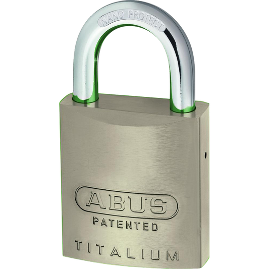ABUS 83AL Series Colour Coded Aluminium Open Shackle Padlock Without Cylinder - 40mm Silver 83AL/40 Boxed