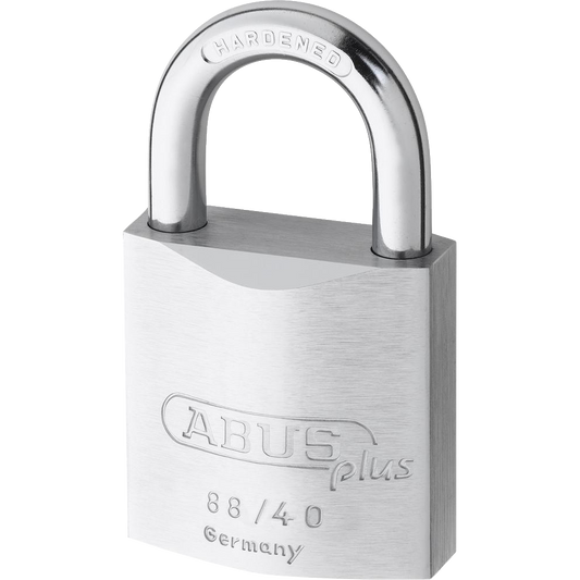 ABUS 88 Series `Plus` Brass Open Shackle Padlock - 40mm KD 88/40 Visi