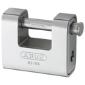 ABUS 92 Series Steel Clad Brass Sliding Shackle Shutter Padlock - 67mm KD 92/65 Visi