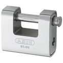 ABUS 92 Series Steel Clad Brass Sliding Shackle Shutter Padlock - 67mm KA (8511) 92/65 Boxed