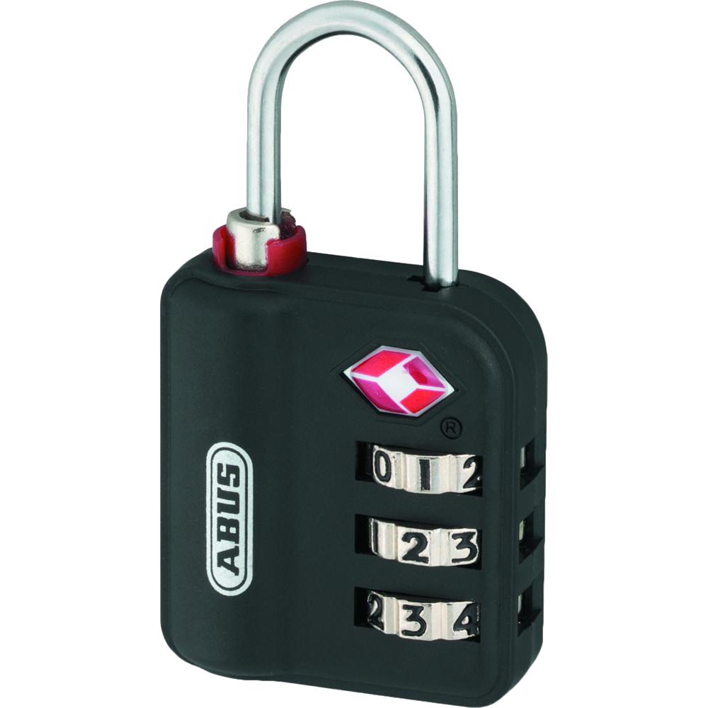 ABUS 147TSA Series Combination Luggage Open Shackle Padlock - 33mm 147TSA Visi