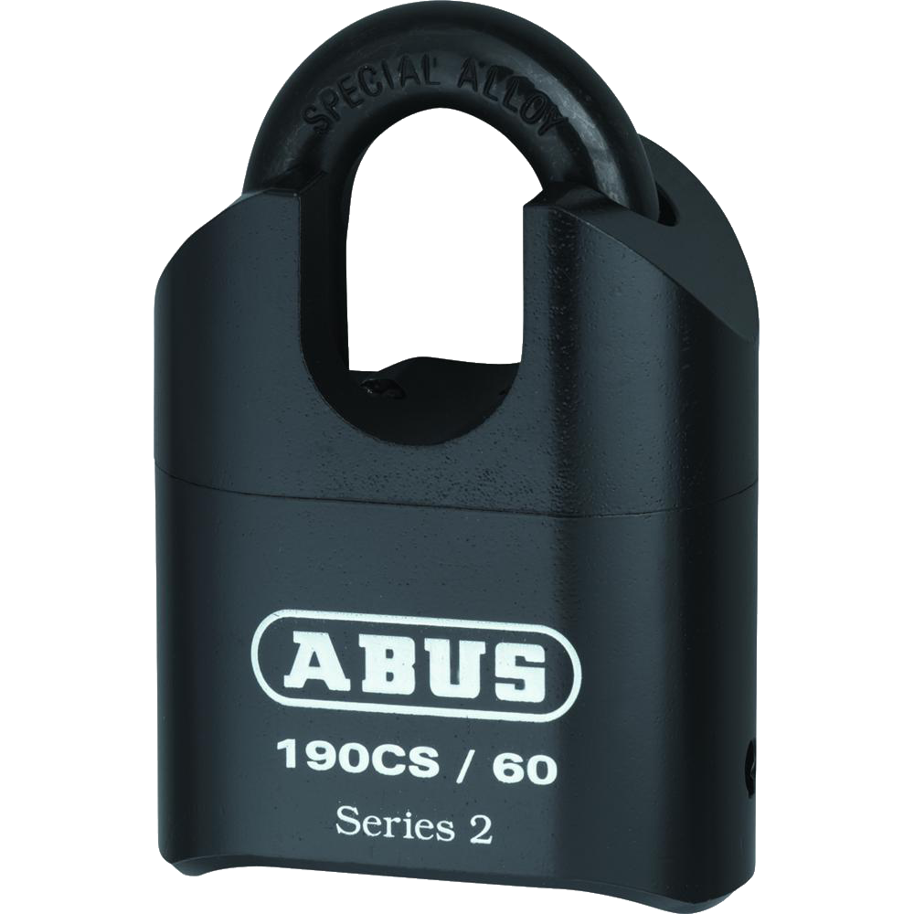 ABUS 190 Series Heavy Duty Combination Closed Shackle Padlock - 62mm 190CS/60 Visi