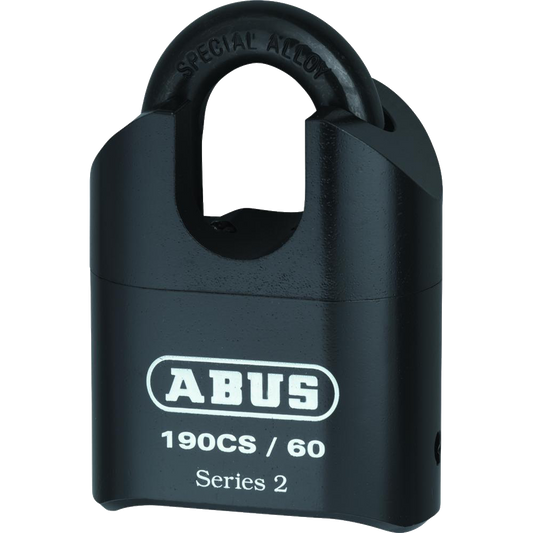 ABUS 190 Series Heavy Duty Combination Closed Shackle Padlock - 62mm 190CS/60 Visi