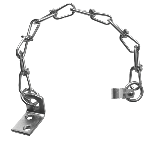 ABUS BKW Padlock Chain Attachment (Suits 40mm - 60mm Padlocks) - For Shackle Diameter 6mm - 10mm