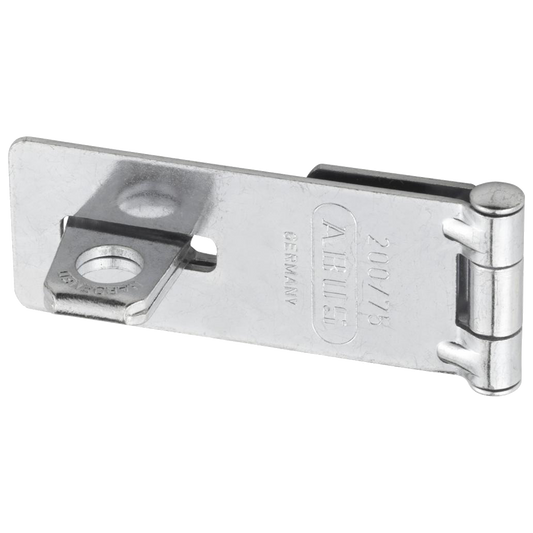 ABUS 200 Series Hasp & Staple  - 29mm x 75mm 200/75 Bagged