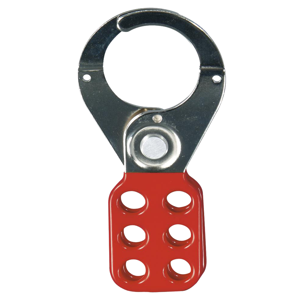 ABUS 700 Series Lock Off Hasp  - 1 Inch Red 701