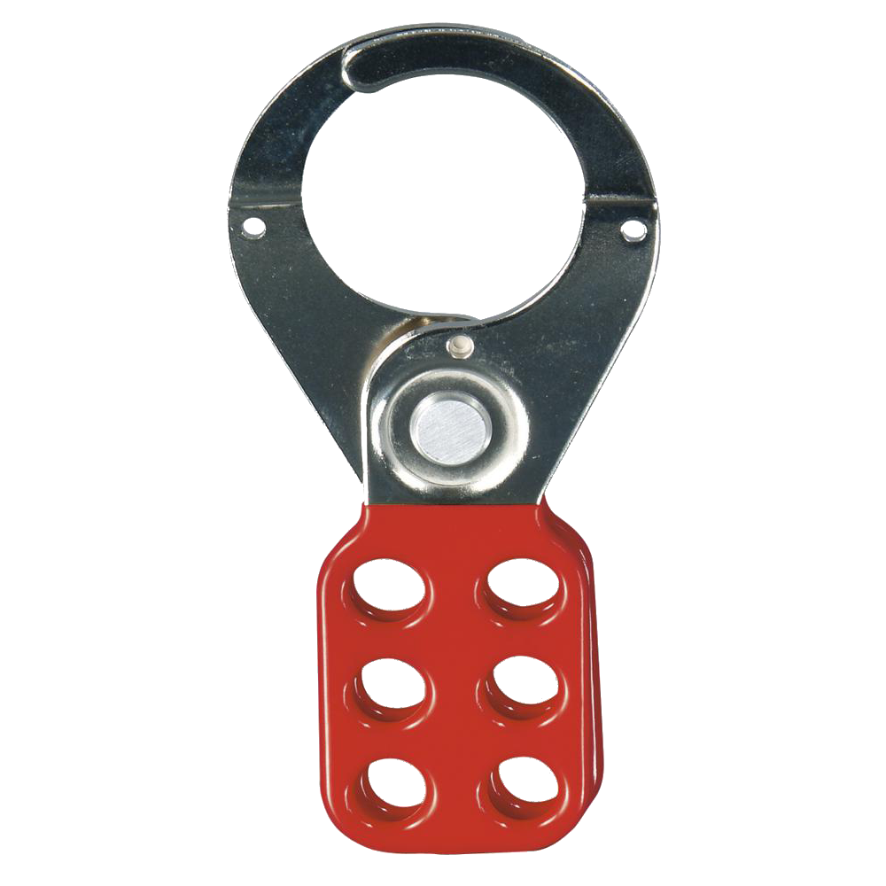 ABUS 700 Series Lock Off Hasp  - 1.5 Inch Red 702