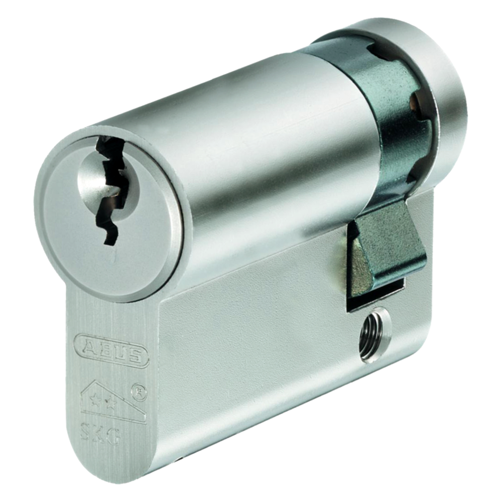 ABUS E60 Series Euro Half NP KD Cylinder - 50mm (40/10) KD NP