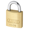 ABUS 55 Series Brass Open Shackle Padlock - 24mm KD 55/25 Visi