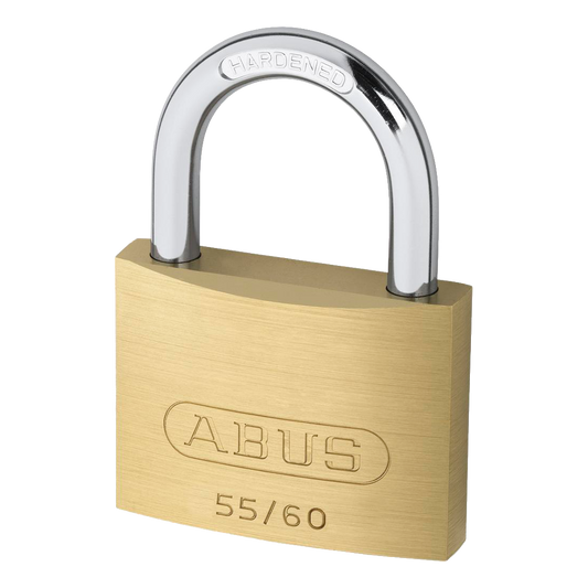 ABUS 55 Series Brass Open Shackle Padlock - 58mm KD 55/60 Boxed