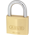 ABUS 65 Series Brass Open Shackle Padlock - 45mm KA (6454) 65/45 Boxed