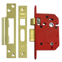UNION J22WCS StrongBOLT Bathroom Lock - 75mm PB Boxed