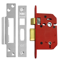 UNION J22WCS StrongBOLT Bathroom Lock - 64mm SS Boxed