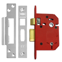 UNION J22WCS StrongBOLT Bathroom Lock - 75mm SS Boxed