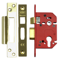 UNION JL22EUS StrongBOLT Euro Sashcase - 64mm PB Boxed