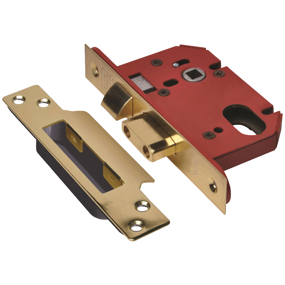 UNION JL22OVS StrongBOLT Oval Sashcase - 75mm PB Boxed