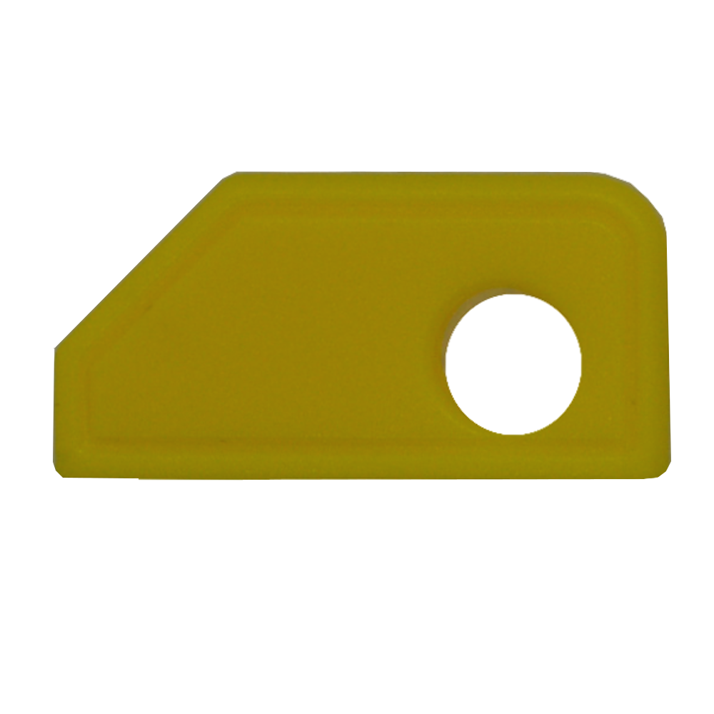 EVVA EPS Coloured Key Caps Small - Yellow